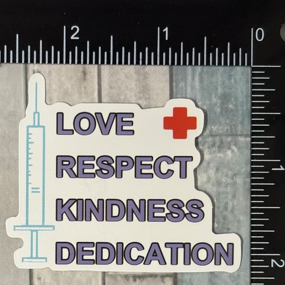 🌀10/$10🌀 Healthcare Nurse Doctor Reusable Waterproof Vinyl Sticker Decal - Picture 1 of 1